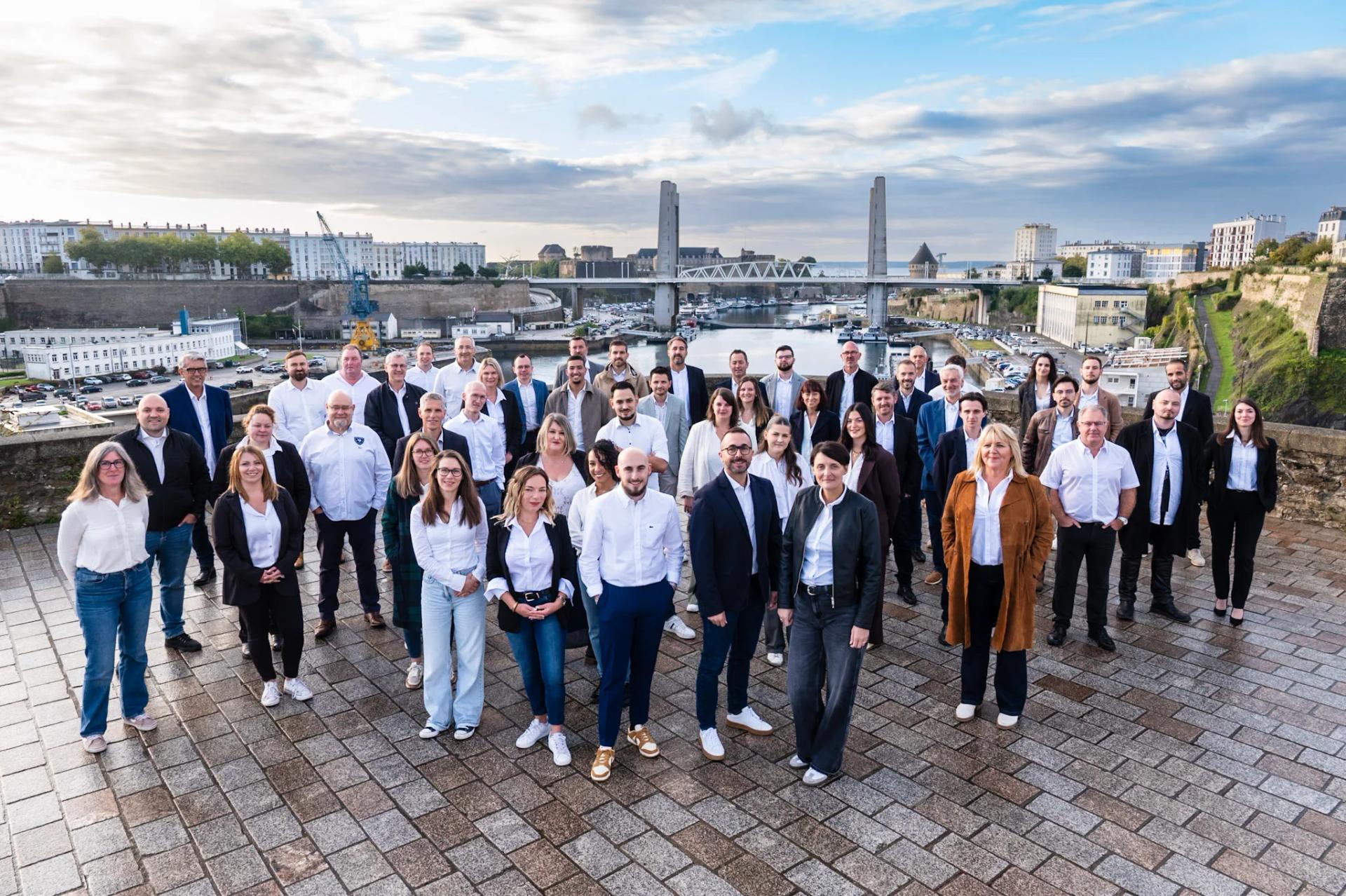 Photo de l'équipe de l'agence